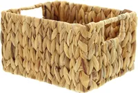 Košík s vodným hyacintom, 22x19x13 cm, dekoratívny košík, košík na ovocie