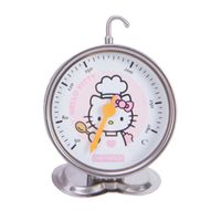 CHEFMADE Thermometer Hello Kitty - Backofenthermometer mit Aufhängung und Stellfuß Ofenthermometer - bis 280° Celsius Analoges Thermostat Küchenthermometer Pink Backofen Thermometer