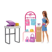 Barbie 2-in-1 Krankenwagen Spielset (mit