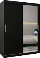 Kleiderschrank, Schiebetürenschrank Schlafzimmer, Schrank mit Spiegel TOKYO 2 150 cm