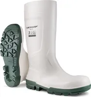 Dunlop Stiefel Work-It safety S4 weiß nach EN ISO 20345:2022 S4 SR FO LG  Größe 37