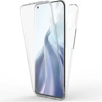 NALIA 360 Grad Handy Hülle für Xiaomi Mi 11 5G, Transparent Case vorne hinten