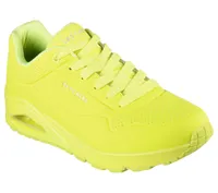 Skechers Mens Sport Casual UNO STAND ON AIR Sneakers Men 52458 neongelb, Schuhgröße:42 EU