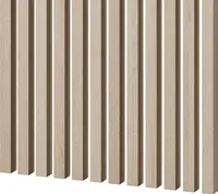 MEBANO. 12 Stück Holzstruktur Wandpaneele 240 x 3 cm, Eiche Sonoma, Wanddeko Lamellen aus MDF, Wandverkleidung, Paneele Wand Wohnzimmer, Holzpaneele für Wand & Decke