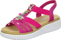 Rieker Komfort Sandalen Damen 31373735373631 Pink 40 EU