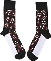 The Rolling Stones - Kotníkové ponožky pro muže/dámy uni RO3745 (40,5 EU - 45,5 EU) (Black)