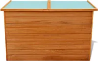 vidaXL Zahradní úložný box 126x72x72 cm Dřevo