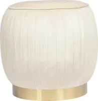 Hocker Lyla 100 Creme