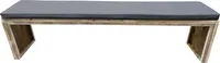 Wood4you - Gartenbank Amsterdam douglas - inkl. Kissen - 170 cmGealtertes Holz