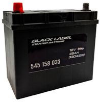 Black Label 545158, 12V, 45Ah, Starterbatterie