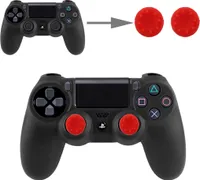 Controller Aufsätze Thumbgrips Analog Silikon Schutzkappen Sony Playstation PS5, PS4, PS3, PS2, Xbox Series X/S, Xbox One, Xbox 360, Nintendo Switch Rot