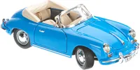 18-12025 - Bburago - 1:18 - 1961 Porsche 356B Cabriolet - Blue – bburago -shop