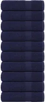 Koupelnové osušky 10 ks. Námořnická modř 100x150cm 360 g/m² 100% bavlna
