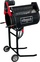 Scheppach Rollsieb RS350 Siebtrommel | 250 Watt | Länge: 800mm -Ø: 400mm | Drehzahl: 42 min-1 | Materialdurchsatz: 3m³/h | neigbare Trommel