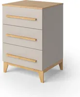 Vitalispa Kommode Malia, 60 x 88 cm, Cashmere-Eiche