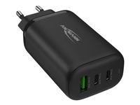 ANSMANN 3-Port USB Charger 65 W - USB Quick Charge 3.0 Power Delivery Profil 4