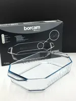 Pasabahce Borcam Premium Auflaufform Rechteckig, hitzebeständig, Backform hitzebeständig, Familienessen 2,7L