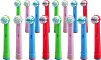 KOMA NK06 - Set mit 16 Ersatzköpfen für Braun Oral-B KIDS Zahnbürsten