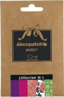 DECOPATCH papír sada č. 1 (5 ks)