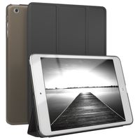 EAZY CASE Smartcase Tablet Hülle kompatibel mit Apple iPad Mini 1 / 2 / 3 mit Standfunktion, Schutzhülle, Tablet Hülle, Tablet Klapphülle aus Kunstleder, Schwarz