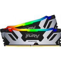 Kingston Technology FURY Renegade RGB Speichermodul 32 GB 2 x 16 GB DDR5 6000 MHz  Kingston Technology RAM-Speicher: 32 GB, Komponente für: PC, Speicherlayout (Module x Größe): 2 x 16 GB, Interner Speichertyp: DDR5, Speichertaktfrequenz: 6000 MHz, Memory Formfaktor: 288-pin DIMM, ECC: Nein