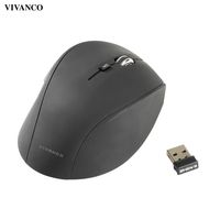 VIVanco™USB Wireless Maus, 1600 dpi mit Silent Klick, 5 Tasten inkl. Scrollrad