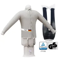Sommertal Gentleman žehliaca figurína - žehlička na košele a žehliaci stroj na košele, blúzky, tričká, nohavice - automatický žehliaci stroj s funkciami žehlenia a sušenia 2 v 1 - účinná pomôcka pri žehlení