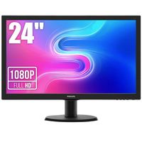 Monitor Philips 243V5LHAB/00 24" TN 1920 x 1080 16:9 5 ms Trieda A