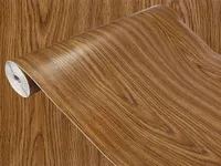 DecoMeister Selbstklebende Folie nach Maß – Klebefolien in Holzoptik – Marmoroptik – Möbelfolie – Lederoptik – Einfarbig – 90x25 cm Eiche Hell