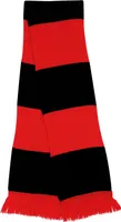 Result Winter Essentials - "Team" Strickschal PC7428 (Einheitsgröße) (Rot/Schwarz)