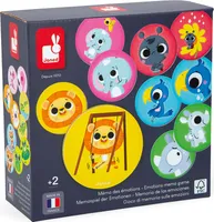 Janod Erinnerungsspiel Gefühlsbrettspiel Mehrfarbig  Mehrfarbig One Size