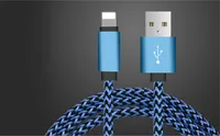 2xSt. Ladekabel für iPhone 6 6S 7 8 Plus X XS Max XR 11 Pro Max 5 5S SE iPad min 1Meter Blau