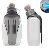Trinkflasche zum Joggen, 2 Stück Sporttrinkflasche,mit Rückenclip, Laufflasche zum Laufen, Wandern, Jogging, BPA-freie, 250ml