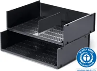 DURABLE OPTIMO Briefablageschale A3 Blauer Engel anthrazit