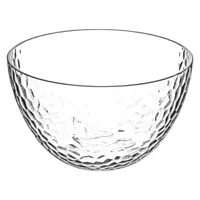 Salatschüssel aus Glas, transparent, Durchmesser 14 cm