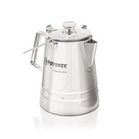 Petromax Perkolator per-14-le - Kaffee Tee Kanne - 2,1l - Edelstahl - silber