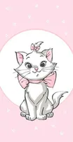Badetuch Aristocats Mädchen Strandtuch Marie - Disney Strandlaken 70 x 140 cm