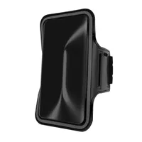 Sport Armband mit Touchscreen und Klettverschluss für Smartphones - Schwarz