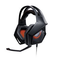 ASUS TUF Gaming H3 - zestaw słuchawkowy dla graczy (dźwięk przestrzenny 7.1, mocne basy, lekka konstrukcja, kompatybilny z PC, PS5, XBOX Series X, Nintendo Switch i telefonami komórkowymi) - czerwony