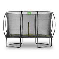 EXIT Silhouette Trampolin 244x366cm - schwarz