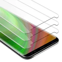 Cadorabo 3x pancierovaná fólia pre Samsung Galaxy S9 ochranná fólia z transparentného tvrdeného ochranného skla