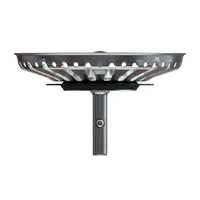 MINISMUS Universal Waschbecken Siebkörbchen Abflussstopfen Edelstahl Waschbeckenstöpsel Waschbeckensieb – Sieb Stöpsel Abfluss Küche Spüle Abflussstopfen Küchenspüle - Edelstahl (84 mm)