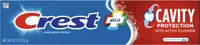 Crest | Whitening Zahnpasta, Gel-Zahnpasta, Minzpaste,  Zahnpasta mit Fluorid, Frischer Atem, für Zahnstein | Mint Gel - 161g