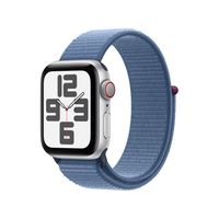 Apple Watch SE GPS+Cell 40mm Alu Silber/Winterblau Sport Loop