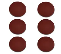 150 St. Klett Schleifscheiben Schleifpapier Ø125mm ohne Loch Körnung 40 - 220 rot 40