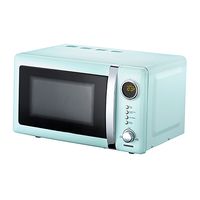 Melissa 16330110 CLASSICO Retro 20 Liter Mikrowelle Pepermint/Babyblue