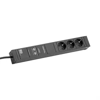 C-Line Presto Inprojal CBE doppel USB Steckdose 12 / 24 Volt + Rahmen +  Isodose Wohnmobil Wohnwagen 3,1 A schwarz