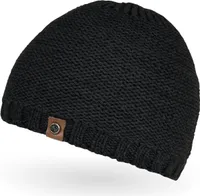 gefütterte Strickmütze für Herren, Mütze mit Fleece Futter, Winter-Mütze Neverless®  unisize