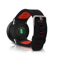 kwmobile Ersatzarmband kompatibel mit Huami Amazfit Armband - Fitnesstracker Band aus Silikon in Schwarz