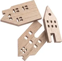 Drewniane domki 1cmx10cm 3szt